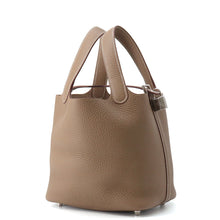 将图像加载到图库查看器中，HERMES Picotin Padlock Etoupe Taurillon Clemence Size PM
