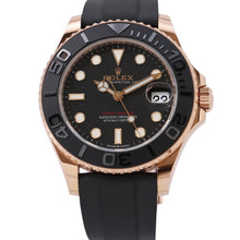 Load image into Gallery viewer, ROLEX Yacht-Master W37mm 18K Pink Gold Black Dial268655
