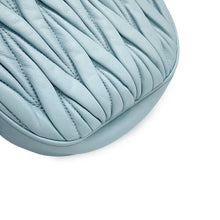 将图像加载到图库查看器中，MIUMIU Materassee 2WAY Shoulder Bag Light Blue5BH191 Leather
