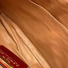 Load image into Gallery viewer, GUCCI Centennial Jackie 1961 Hobo Bag Ivory/Red636706 Canvas Leather Size Small
