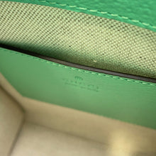 将图像加载到图库查看器中，GUCCI Jumbo GG 2-Way Handbag Beige/Light Green671623 Canvas Leather
