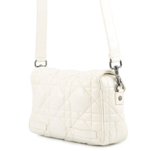 Load image into Gallery viewer, Dior Macrocannage Dior Camp Shoulder Bag WhiteM1243BNEY Leather Size Small

