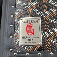 将图像加载到图库查看器中，GOYARD Joux Watch Trunk for 6 Watches BlackJOUXMMT06TY01CL01P PVC Leather
