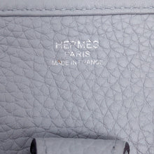 Load image into Gallery viewer, HERMES Evelyne Blue Gacier Taurillon Clemence Size PM
