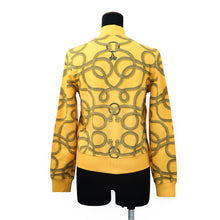 将图像加载到图库查看器中，HERMES Parfroy Remix Teddy Blouson Size 34 Jaune・Mimosa Cotton100%
