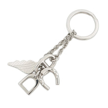 Load image into Gallery viewer, HERMES Bon Voyage Keychain Stainless Steel
