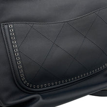 将图像加载到图库查看器中，CHANEL CC Logo Cava 2-Way Tote Bag BlackAS0448 Leather
