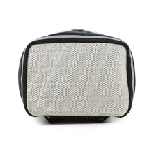 Load image into Gallery viewer, FENDI Logo Backpack Ivory/Black7VA466 Nylon Mesh
