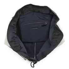 Load image into Gallery viewer, FENDI Logo Backpack Ivory/Black7VA466 Nylon Mesh
