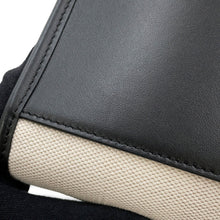 Load image into Gallery viewer, DOLCE&amp;GABBANA DG Logo 2-Way Tote Bag Ivory/BlackBM2012AY9968S469 Canvas Leather
