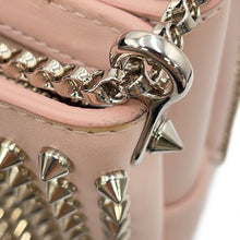 Load image into Gallery viewer, Christian Louboutin Spike Studded Chainshoulder Bag Pink1165020 Calf Leather Size Small
