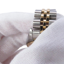 将图像加载到图库查看器中，ROLEX Datejust W26mm Stainless Steel K18YG Champagne Dial79173
