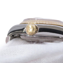 将图像加载到图库查看器中，ROLEX Datejust W26mm Stainless Steel K18YG Champagne Dial79173
