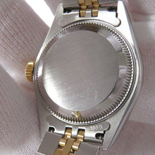 将图像加载到图库查看器中，ROLEX Datejust W26mm Stainless Steel K18YG Champagne Dial79173
