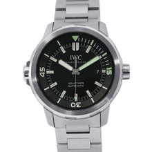 将图像加载到图库查看器中，IWC Aquatimer Automatic W40mm Stainless Steel Black DialIW329002
