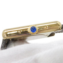 将图像加载到图库查看器中，CARTIER Must Tank SM Vermeil H28mmxW20.5mm SV925 Gold Plated Ivory DialW1008354
