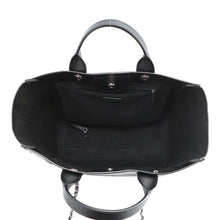 Load image into Gallery viewer, CHANEL Deauville Studded 2WAY Chain Tote BlackA57069 Caviar Leather
