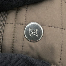 Load image into Gallery viewer, LOUIS VUITTON Quilted Damier Jacket Size 48 Khaki Polyester100% Calf Leather

