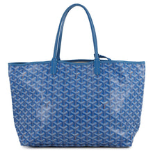 将图像加载到图库查看器中，GOYARD Saint Louis Blue PVC Leather Size PM
