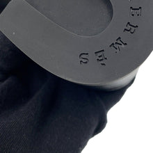 将图像加载到图库查看器中，HERMES Pumps Jackie 50 Black Leather Size 36H
