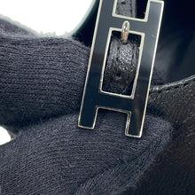 将图像加载到图库查看器中，HERMES Pumps Jackie 50 Black Leather Size 36H
