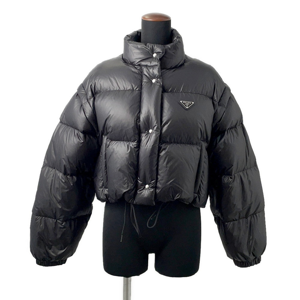 PRADA ブラックジャケット 42 ブラック レザー ジャケット | PRADA - 日本