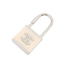 Load image into Gallery viewer, CHANEL CC Logo Key Bag Charm WhiteA17952 Metal
