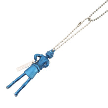 Load image into Gallery viewer, CHANEL Coco CHANEL Mademoiselle Bag Charm Blue Metal
