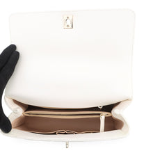 将图像加载到图库查看器中，CHANEL Coco handle WhiteA92991 Caviar Leather Size 29
