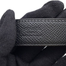 将图像加载到图库查看器中，HERMES Constance HBelt Reversible Enamel Feline Size 85 White/Black Chamonix Epsom
