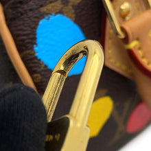 Load image into Gallery viewer, LOUIS VUITTON LV X YK Nano Speedy RedM81979 Monogram Painted Dot Size Nano

