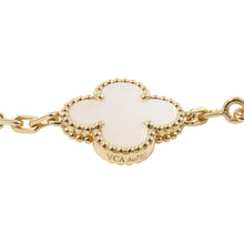 将图像加载到图库查看器中，Van Cleef &amp; Arpels Vintage Alhambra Bracelet 5 motifsVCARA41800 18K Yellow Gold
