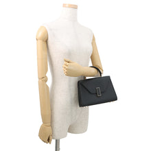 Load image into Gallery viewer, Valextra Valextra Izide BlackWBES0022028LOC99NN Leather Size micro
