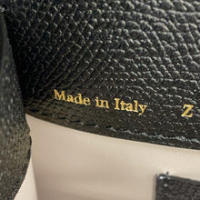 Load image into Gallery viewer, Valextra Valextra Izide BlackWBES0022028LOC99NN Leather Size micro
