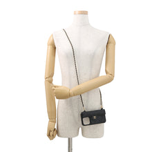 将图像加载到图库查看器中，CHANEL Matelasse iPhone Case for 14pro BlackAP3553 Caviar Leather
