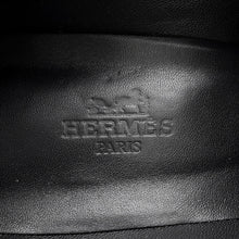 Load image into Gallery viewer, HERMES Mocassins Dauphin Black Leather Size 37

