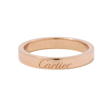 Load image into Gallery viewer, CARTIER C de Cartier Wedding Ring Size 51/#11B4087200/B4087251 18K Pink Gold

