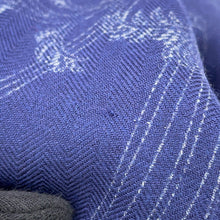 Load image into Gallery viewer, HERMES Scarf Carre 140 INDEX PALMARUM Palm Index Size 140 Marine/WhiteH243366S Cashmere70% Silk30%
