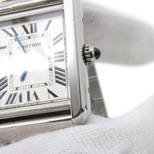 将图像加载到图库查看器中，CARTIER Tank Solo H31mm x W24.4mm Stainless Steel Silver DialW5200013

