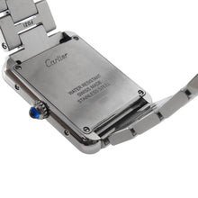 将图像加载到图库查看器中，CARTIER Tank Solo H31mm x W24.4mm Stainless Steel Silver DialW5200013
