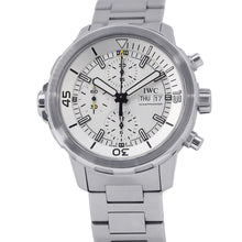 将图像加载到图库查看器中，IWC Aquatimer Chronograph W44mm Stainless Steel Silver DialIW376802

