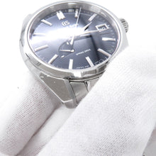 将图像加载到图库查看器中，SEIKO Grand Seiko Heritage Collection Spring Drive W40mm Stainless Steel Midnight Blue DialSBGA375
