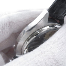 Load image into Gallery viewer, SEIKO Chronograph Baby Panda W40mm Stainless Steel Leather Black Dial6138-8000
