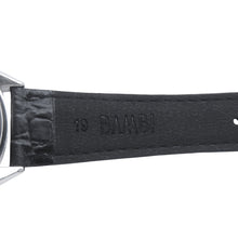 Load image into Gallery viewer, SEIKO Chronograph Baby Panda W40mm Stainless Steel Leather Black Dial6138-8000
