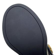 将图像加载到图库查看器中，GUCCI Double G EncreBoots Black719849 Leather GG Canvas Size 34 1/2
