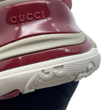 将图像加载到图库查看器中，GUCCI GUCCI 2.0 Men's Sneakers New Griotte?814040 Mesh Leather Size 7
