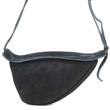 Load image into Gallery viewer, The Row Slouchy Banana Shoulder Bag NavyW1197 suede Size Small
