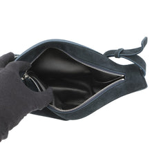Load image into Gallery viewer, The Row Slouchy Banana Shoulder Bag NavyW1197 suede Size Small
