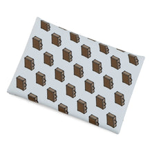 将图像加载到图库查看器中，HERMES Calvi Duo Bag Motif Blue Brum Swift Leather
