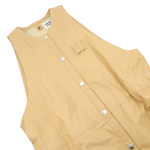 Load image into Gallery viewer, HERMES Leather gilet Size 36 Beige5E1617DA Calf Leather
